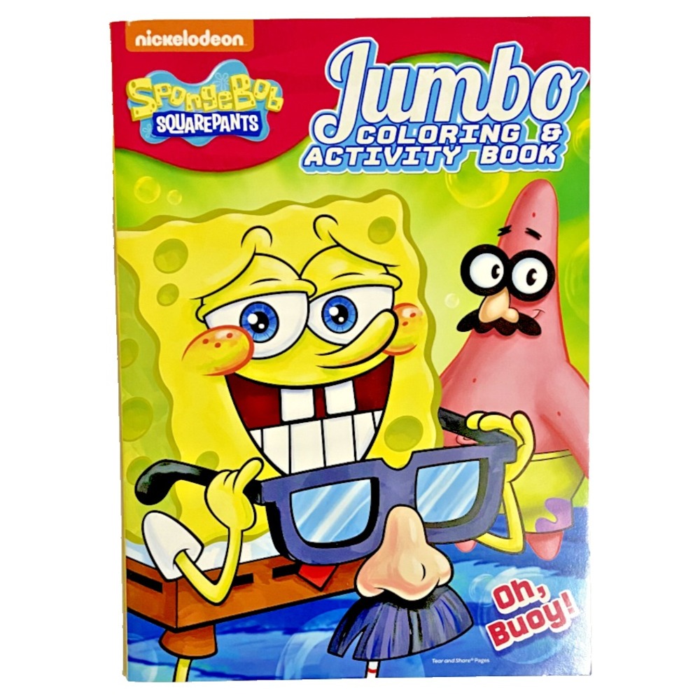 SPONGEBOB SQUAREPANTS Oh, Buoy! 2014 Jumbo Coloring‎ & Activity Book